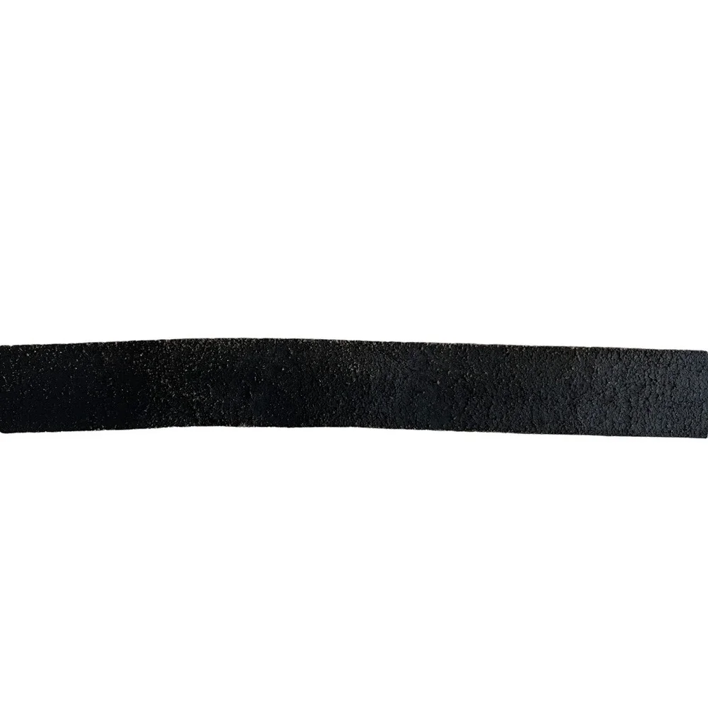 Fiorucci Vintage Kids Brown Leather Red T-Rex  Engraved Logo Belt Size M‎ 24-30